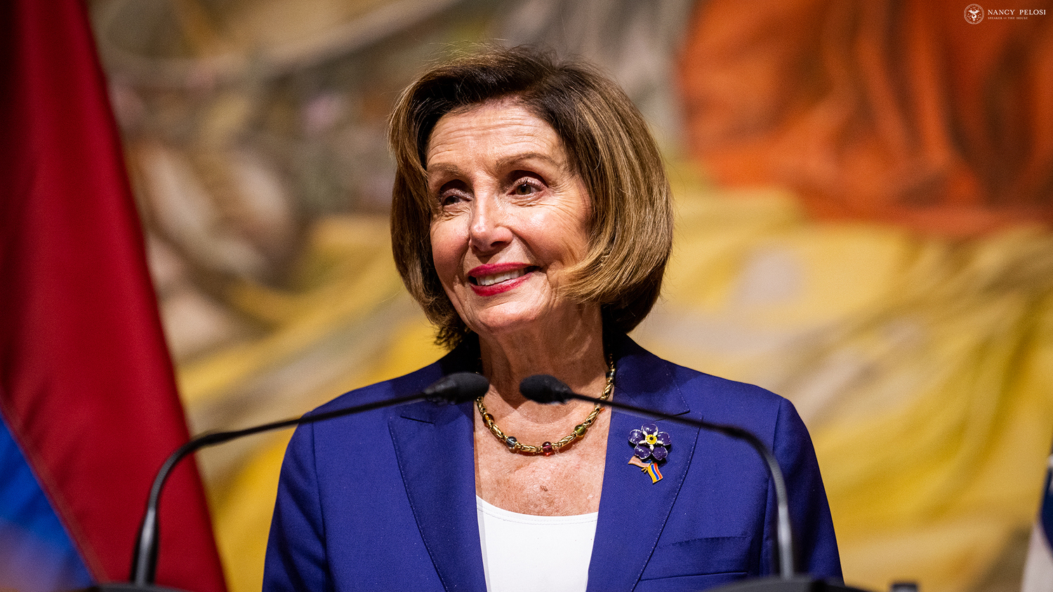 美眾議院議長裴洛西(Nancy Pelosi)。 圖:翻攝自裴洛西臉書(資料照) 美眾議院議長裴洛西(Nancy Pelosi)。 圖:翻攝自裴洛西臉書(資料照)