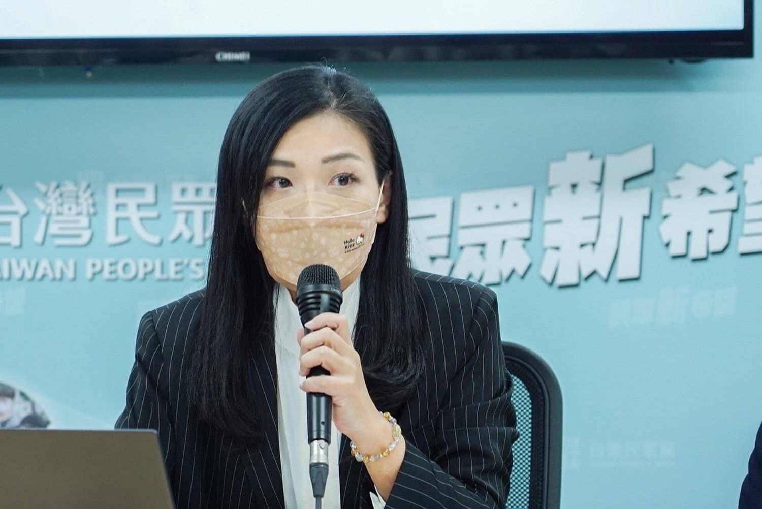 民眾黨新竹市長候選人高虹安。 圖：翻攝自高虹安臉書 （資料照）