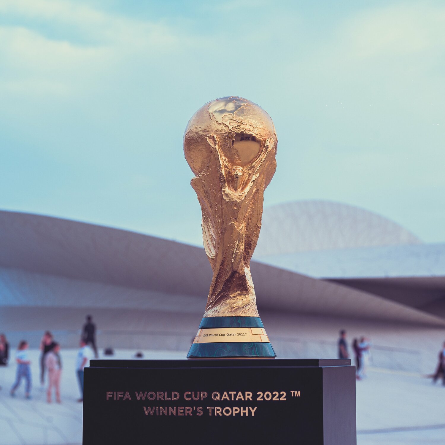 2022卡達世足將在 20 日展開。   圖：翻攝自卡達世足推特（資料照）