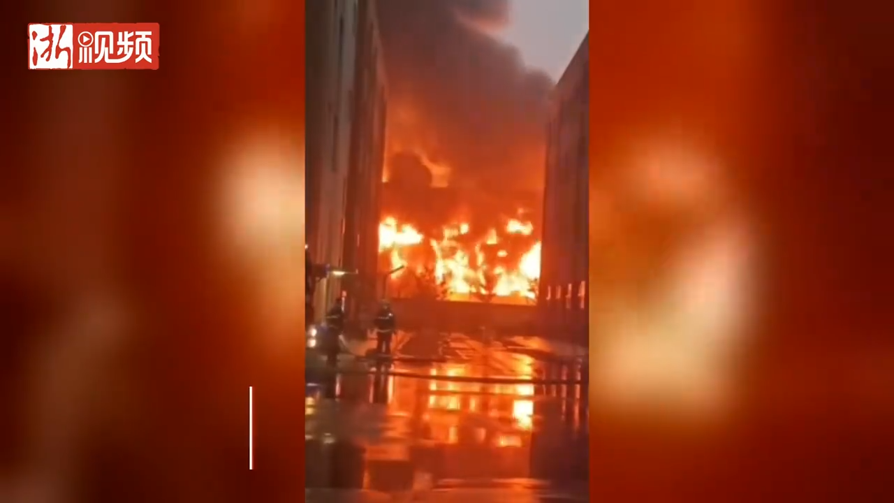 中國河南安陽市發生嚴重傷亡火災，已有 36 死 2 失聯 2 輕傷送醫。   圖：翻攝自浙視頻