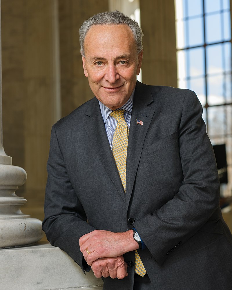 參議院少數黨領袖舒默（Chuck Schumer）隨即呼籲共和黨領袖圖恩（John Thune），應盡快將葛蘭姆生前主導的對俄羅斯制裁法案排入參議院表決。 圖：擷自維基百科 