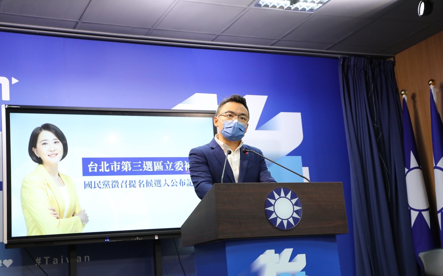 民調有極大優勢 國民黨正式徵召王鴻薇補選立委 | 政治 | Newtal