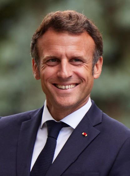 法國總統馬克宏。   圖:翻攝自維基百科