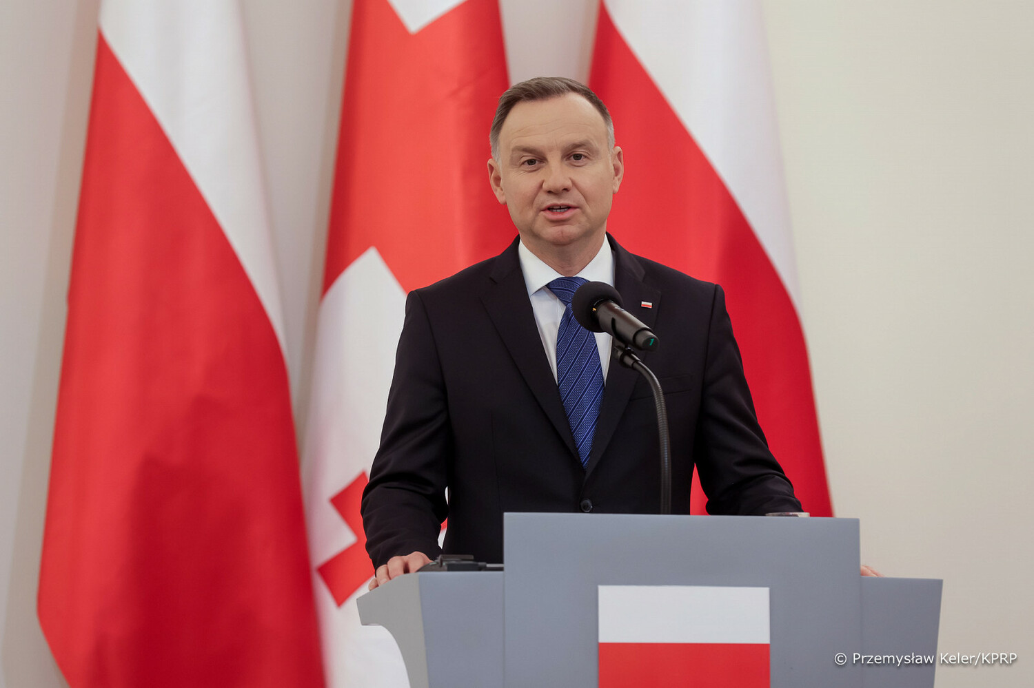 波蘭總統杜達 （Andrzej Duda）。   圖：翻攝自波蘭總統官網