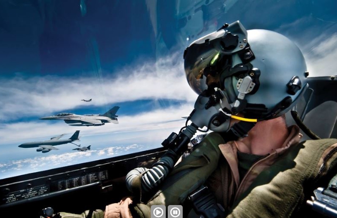 美國空軍的「聯合頭盔瞄準系統」   圖 : 翻攝自US Airforce