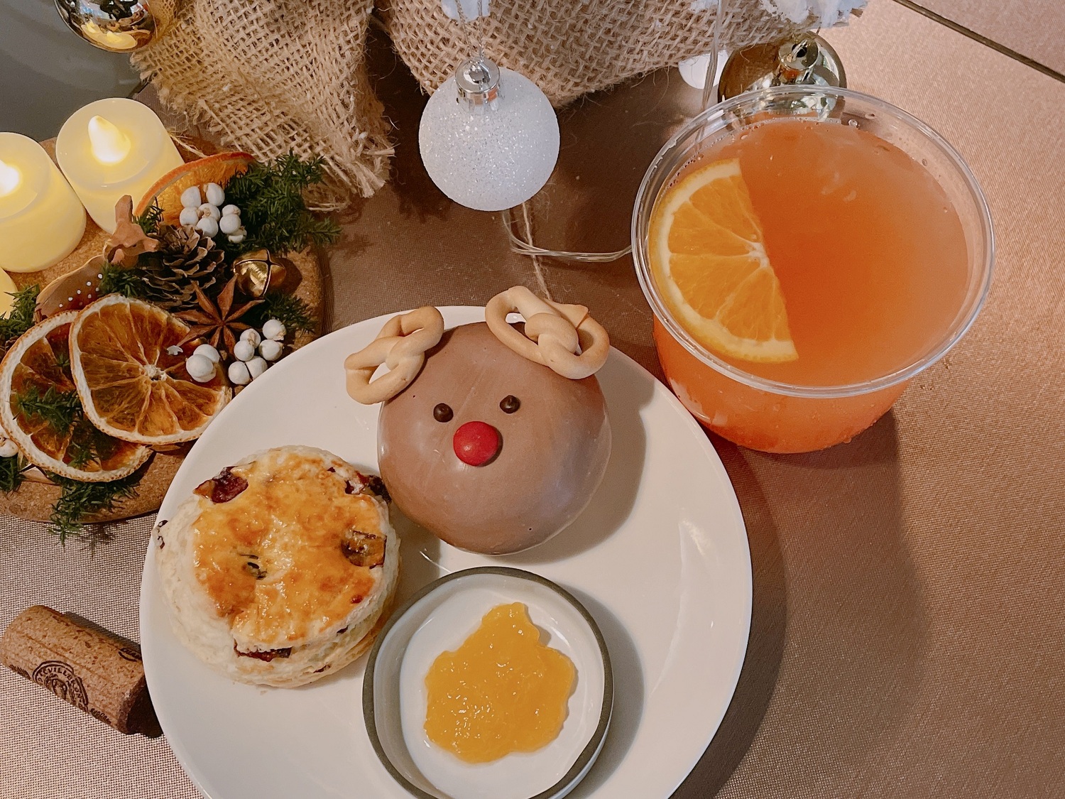 耶誕限定外帶甜點。李方艾美酒店/提供