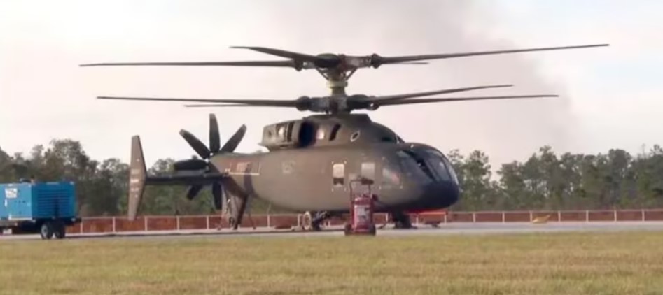 SB-1「挑戰王X」( Defiant X)剛性同軸雙旋翼直升機。 圖:翻攝自騰訊網