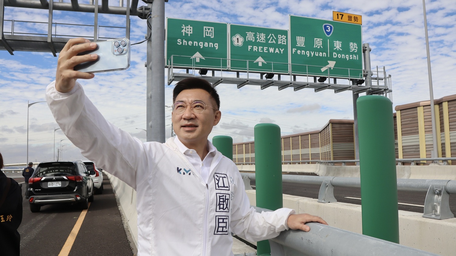 羅廷瑋認為江啟臣必定會在台中競選立委連任。江啟臣/提供