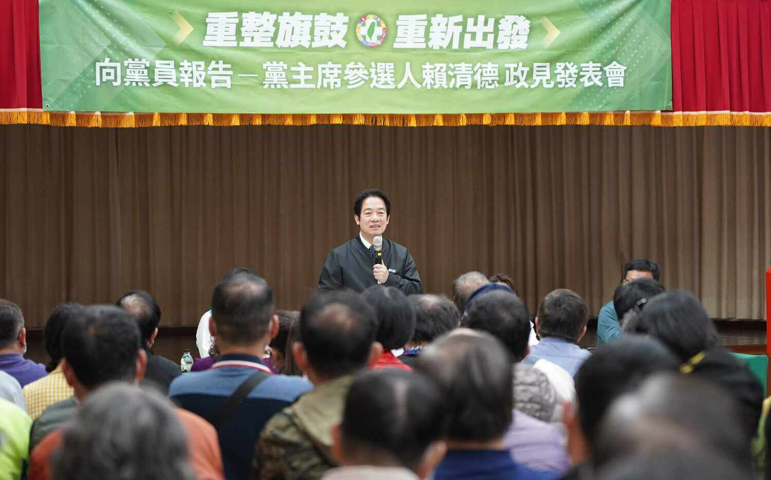民進黨主席補選明登場 賴清德電話拜票：重新贏得台灣人民的信任 | 政治
