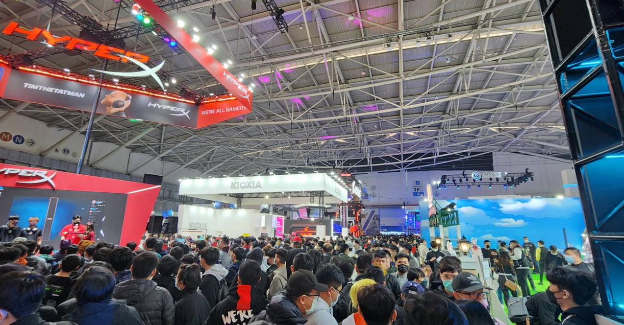 2023台北國際電玩展首日人潮爆滿 圖:主辦單位/提供 2023台北國際電玩展首日人潮爆滿 圖:主辦單位/提供
