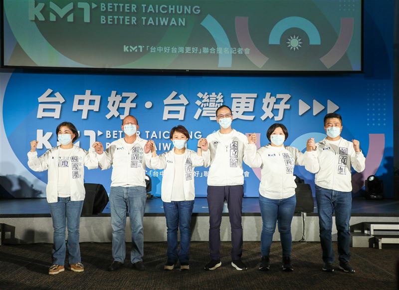 盧秀燕競選連任喊出「台中好，台灣更好」。新頭殼資料照