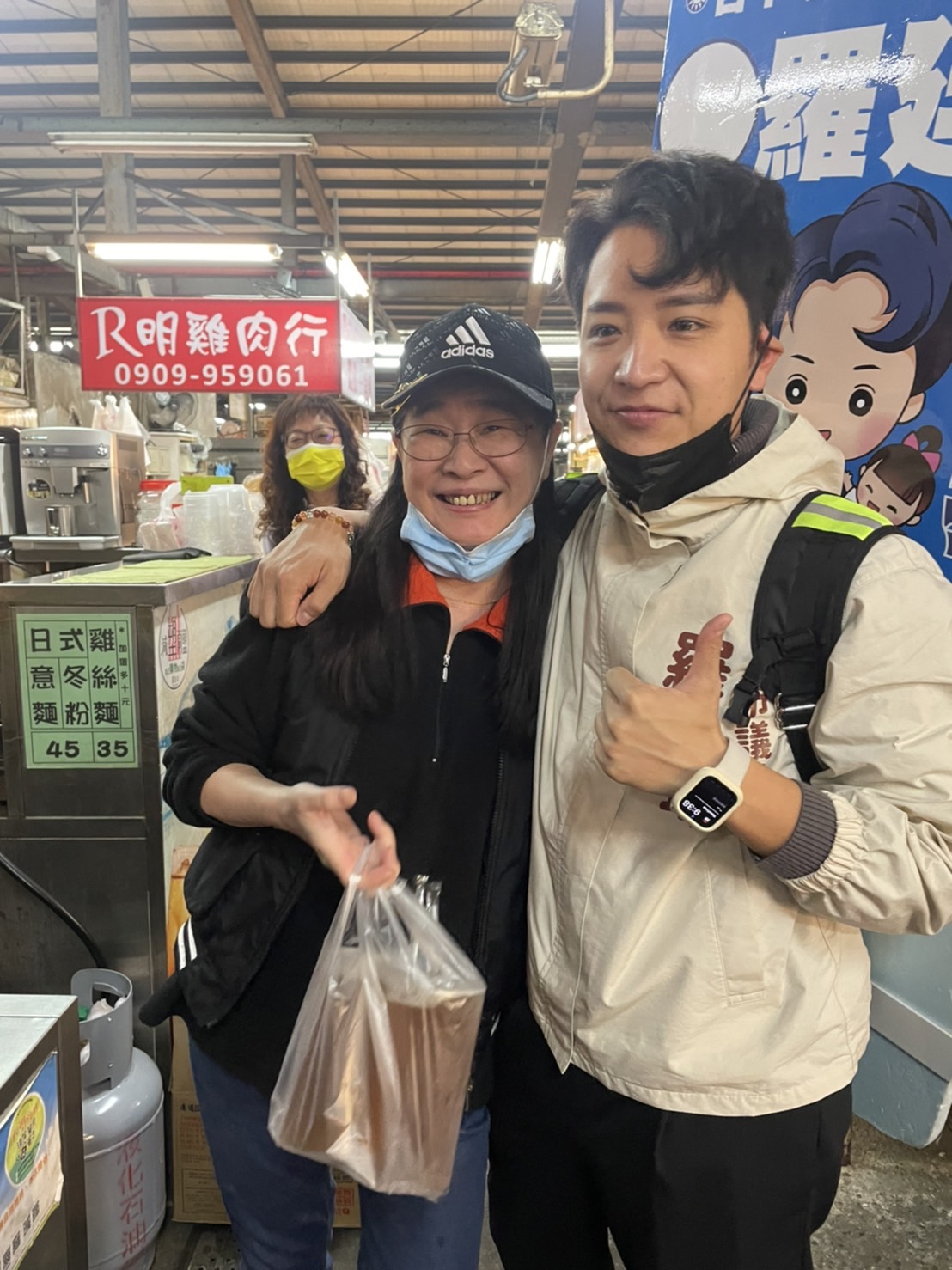 羅廷瑋很受婆婆媽媽的歡迎。羅廷瑋提供