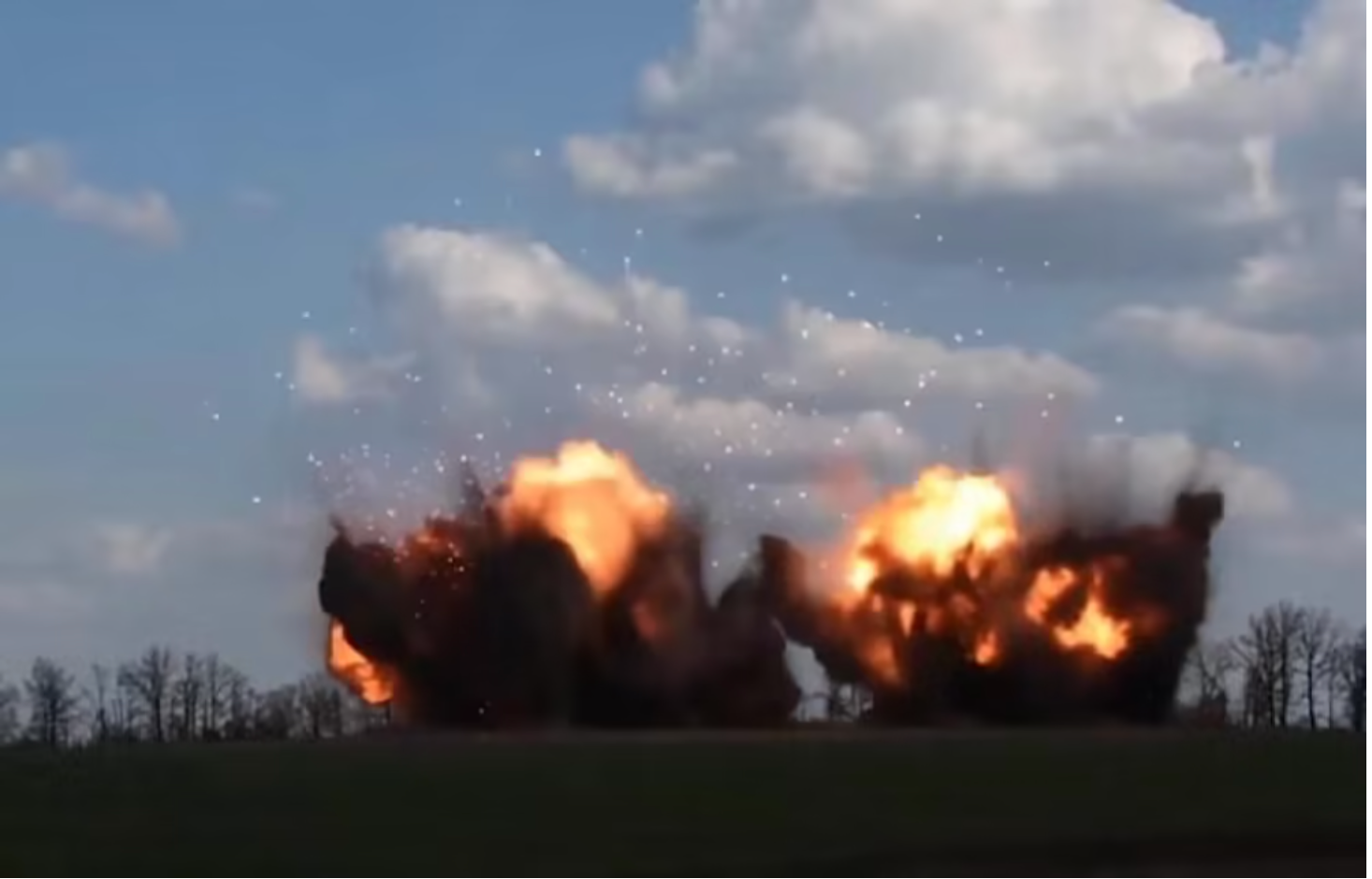 俄羅斯開始加大了戰場上的攻勢，對烏軍陣地實施猛烈的砲火覆蓋。 圖：翻攝自陸網