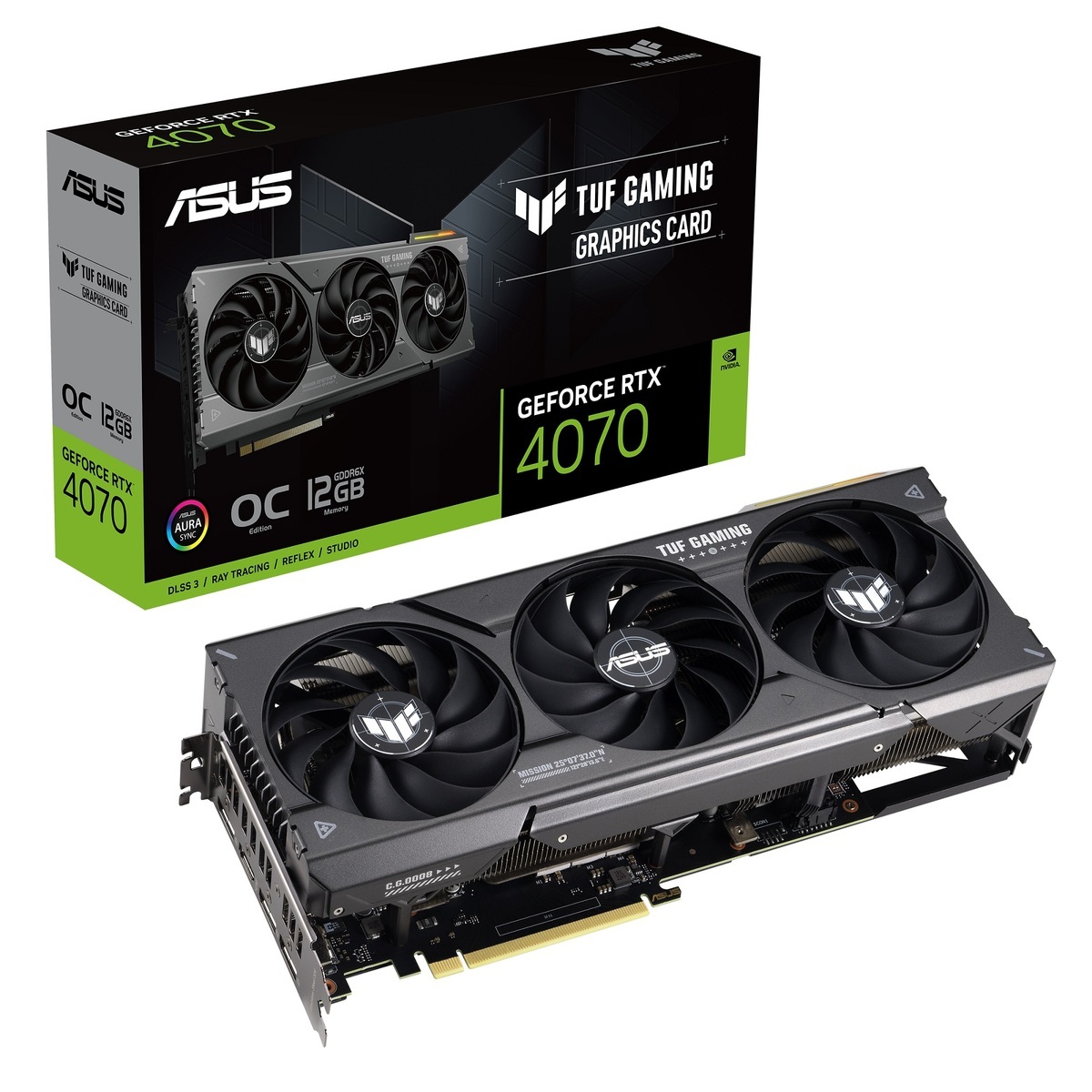TUF Gaming GeForce RTX 4070 圖：ASUS/提供