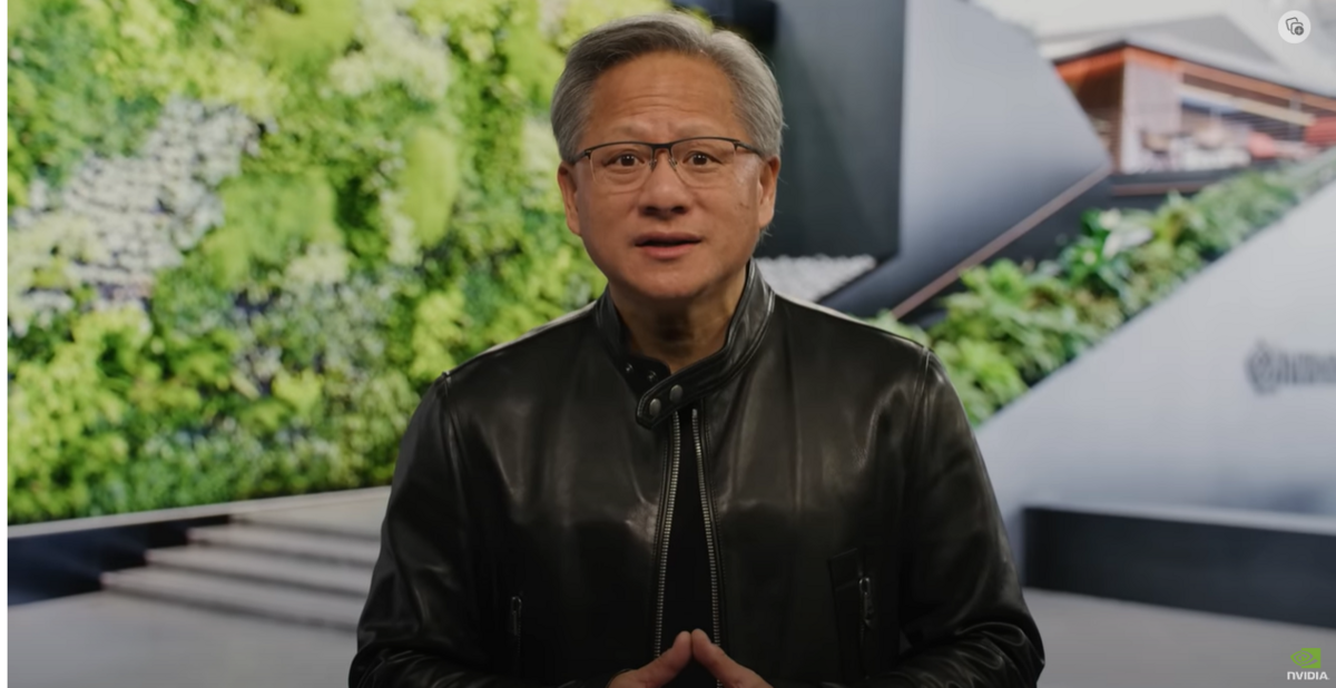 輝達執行長黃仁勳。 圖：翻攝自NVIDIA官方YT（資料照） 