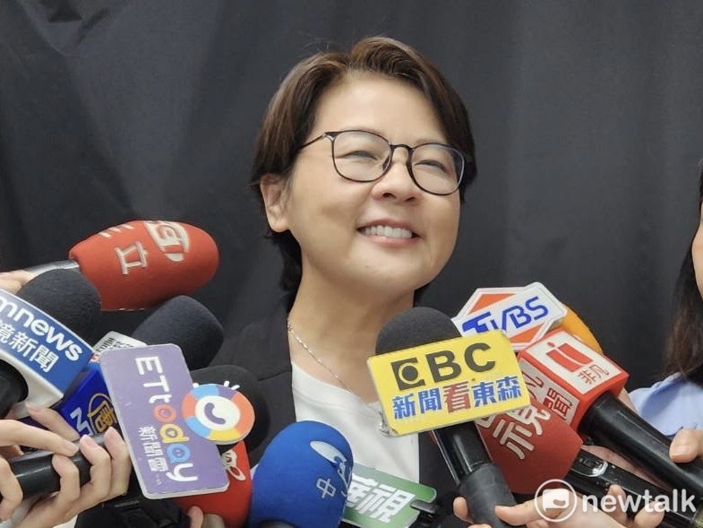 柯文哲競選總幹事黃珊珊。 圖:周煊惠 / 攝