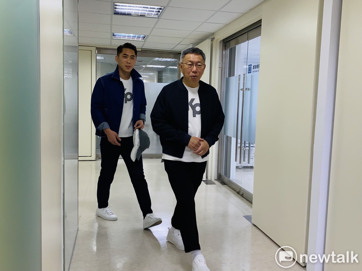 ▲柯文哲受訪表示，他自認是有辦法與美國、中國都溝通的人。 （圖／新頭殼）