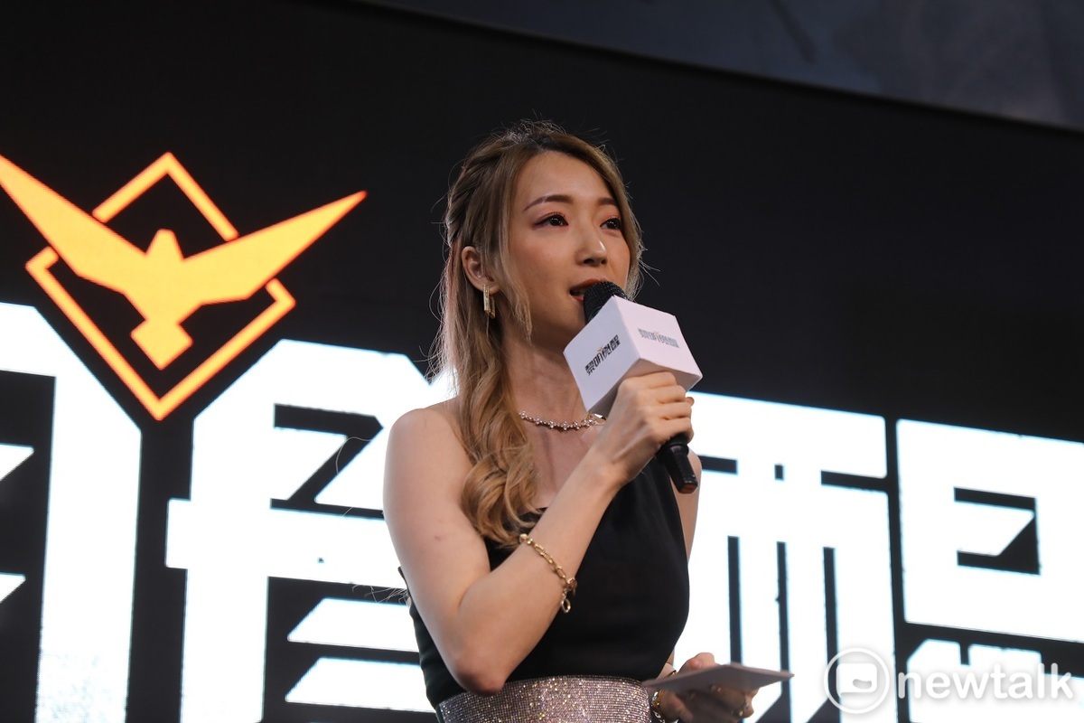 活動主持人芳小如 圖：蔡幸秀/攝