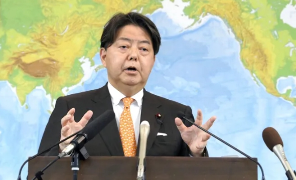 日本外向林芳正。圖 : 翻攝自真知見 日本外向林芳正。圖 : 翻攝自真知見