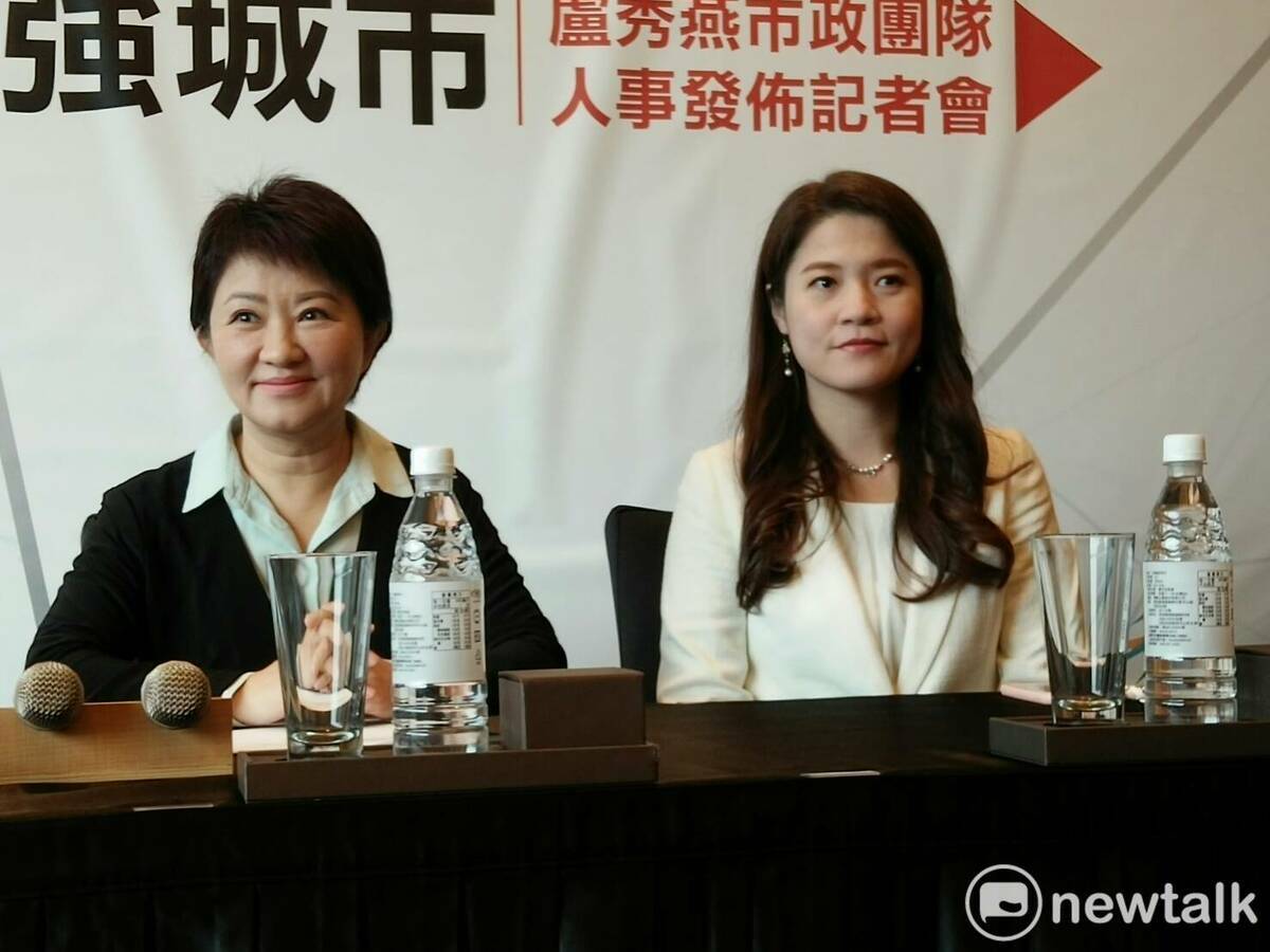 林筱淇在盧秀燕團隊整整4年,但最終還是選擇重返柯文哲陣營 唐復年/攝 新頭殼資料照