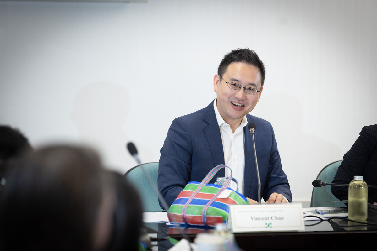 曾擔任民進黨國際部主任的台北市議員趙怡翔。 圖：民進黨提供 
