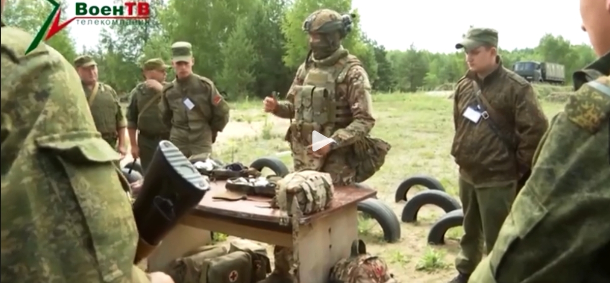 由白俄官方所釋出的影片中，可看出瓦格納軍已經開始訓練白俄士兵。 圖 : 翻攝自 Watch This