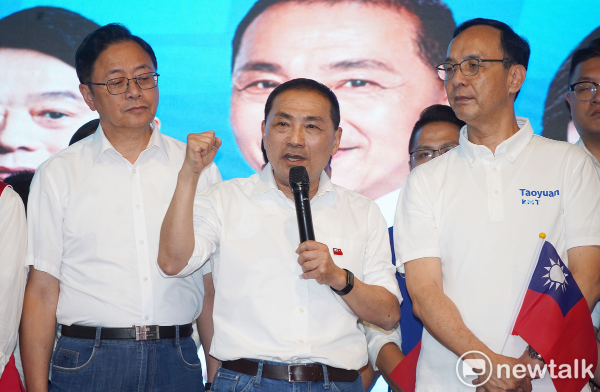 侯友宜民調仍居第三位,造成外界不斷有「換侯」的聲音出現。 圖:林昀真/攝(資料照片)