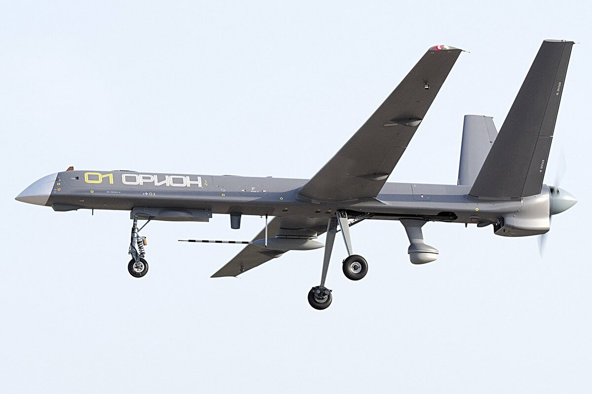 俄軍「獵戶座」無人機，經常被用來攻擊烏軍陣地。 圖：翻攝自@sentdefender 