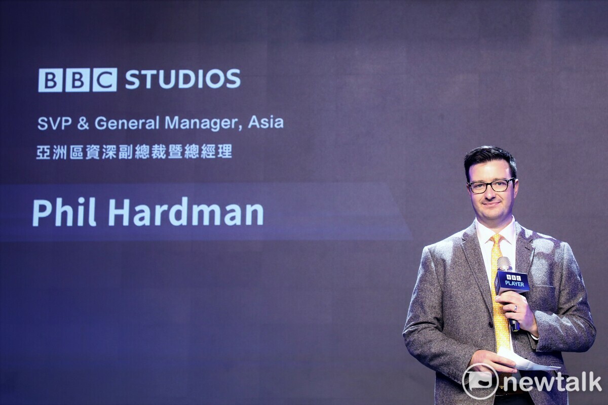 BBC Studios亞洲區資深副總裁暨總經理Phil Hardman 圖：蔡幸秀/攝