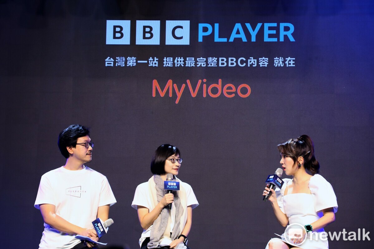 BBC Studios今日更邀請百萬人氣影評部落客「那些電影教我的事」的水尢水某夫婦跟記者分享BBC PLAYER六部全球千萬收視超級片單。 圖：蔡幸秀/攝