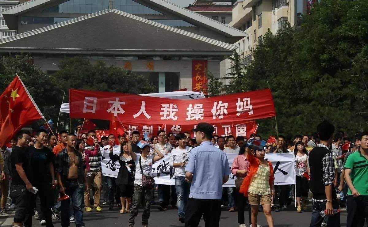  日本開始排放福島核汙水，使得中國反日浪潮高漲。 圖：翻攝自蔡慎坤 X 帳號 