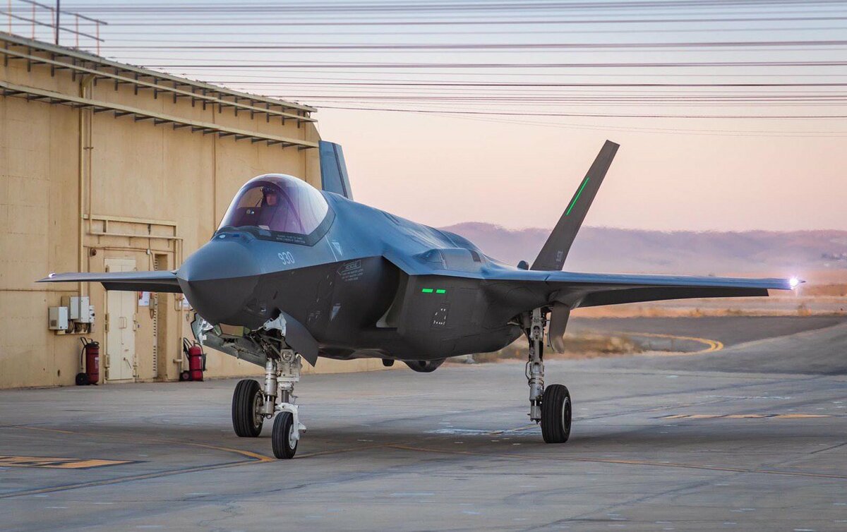 F-35「閃電II」戰機。 圖：擷取自「X」@ofirgendelman 
