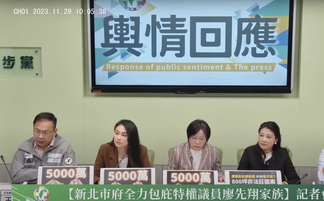 Liao Xianxiang’s demolition of illegal buildings was a fake move by the Green Party Group: Hou Youyi protected the second generation of Lan Yingzheng and exploited New Taipei citizens | Politics | Newtalk News