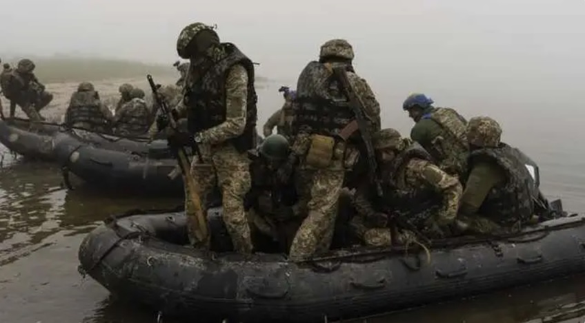 烏軍成功強渡第聶伯河，在克林基村附近建立陣地。 圖：翻攝自鐵血戰史 