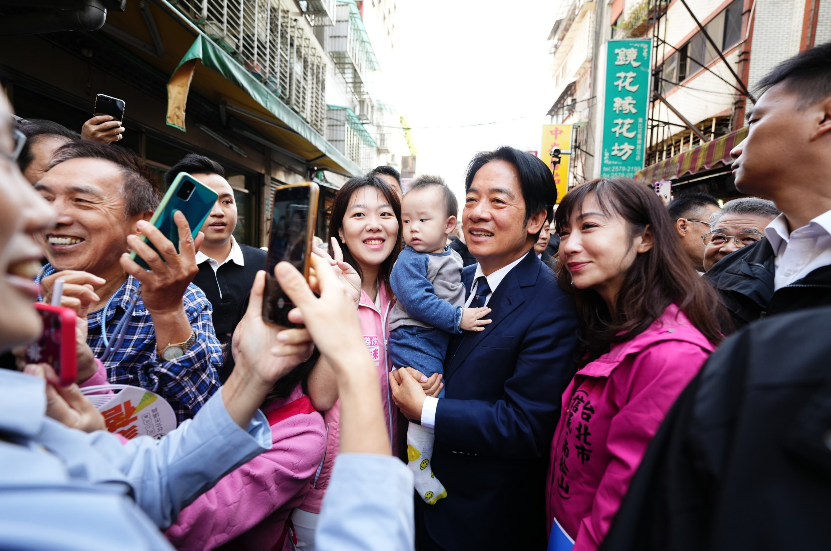 許淑華力拚翻轉深藍選區。 圖：賴清德競總提供 