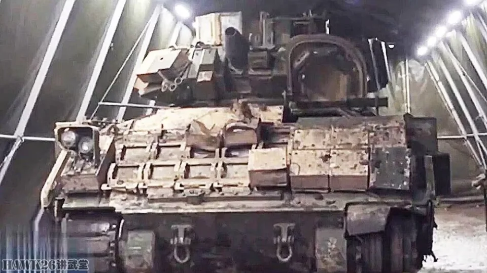  M2A2-ODS 「布萊德利」步兵戰車。 圖：翻攝自騰訊網 講武堂 