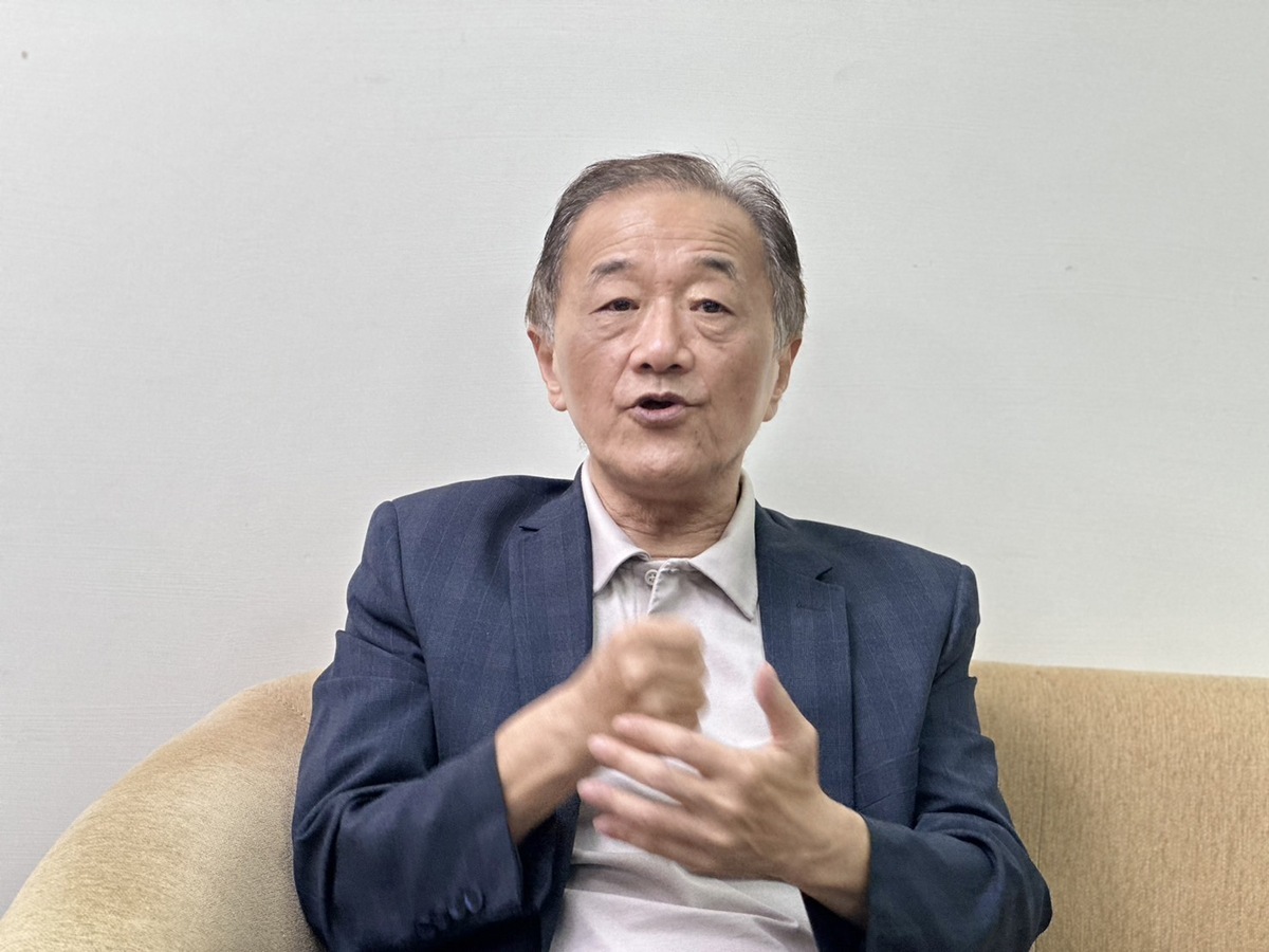  台灣制憲基金會執行長林宜正。 圖：朱蒲青攝