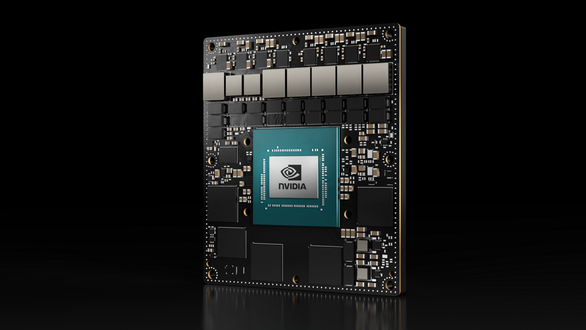 輝達( NVIDIA )的晶片。 圖：取自NVIDIA官網 