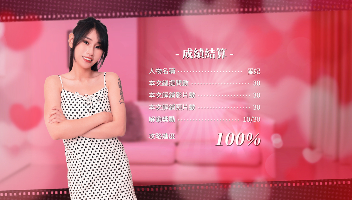  《這個面試有點硬》由玩家扮演女模經紀公司的面試官 圖：麻豆傳媒/提供 