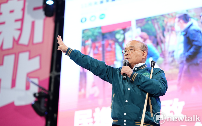 蘇貞昌大進場畫面瘋傳 李四川辦開酸:沒關係、蘇家在新北最大