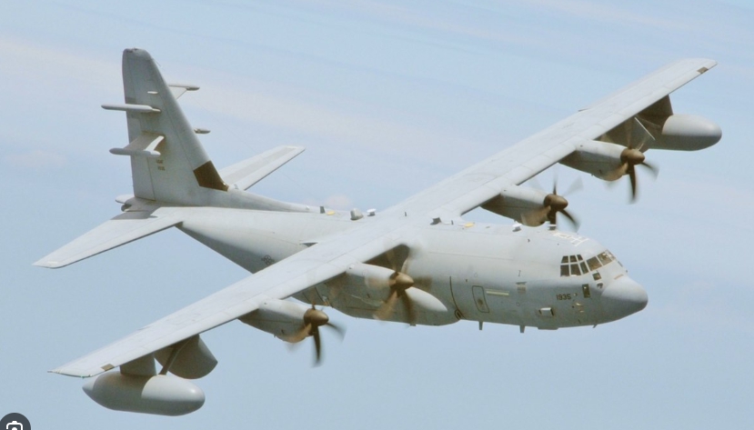 美軍EC-130電子戰機。 圖 : 翻攝自維基百科 