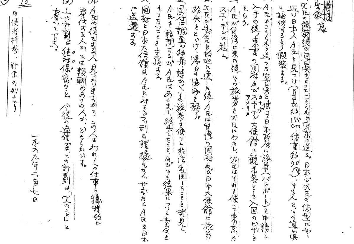  1969年2月7日，出逃計畫開始。 圖：國史館提供（資料照） 