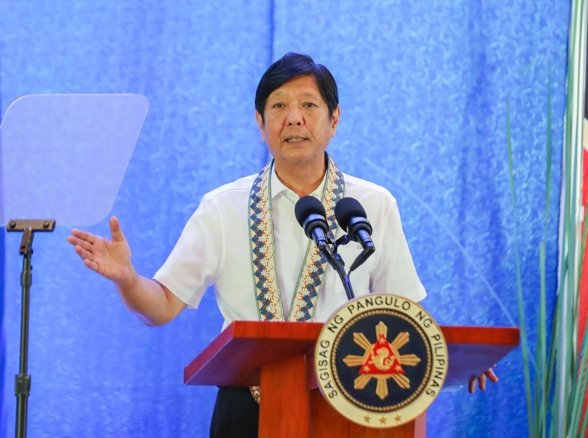  菲律賓總統馬可仕。 圖：取自臉書「Bongbong Marcos」 