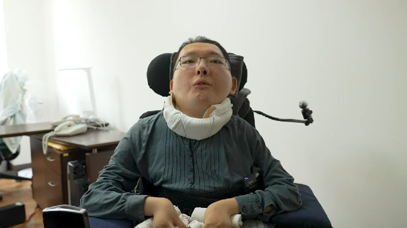  陳俊翰發出聲明表示，欣慰台灣社會絕大多數都是站在譴責王志安惡意訕笑、模仿歧視身障者平等參政權的一方。 圖：民進黨提供 
