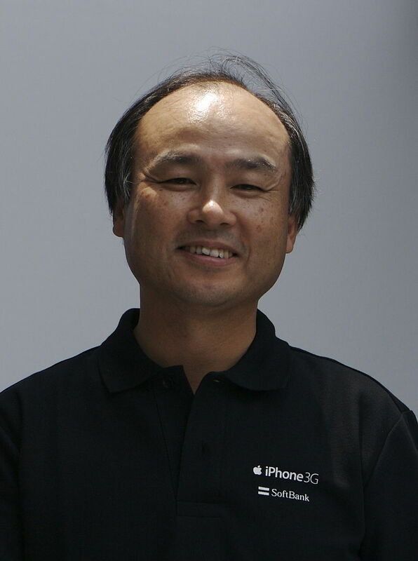  軟銀公司執行長孫正義。 圖：翻攝自維基百科 