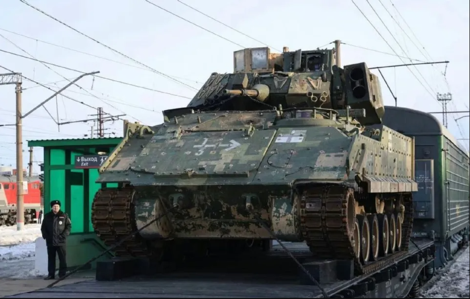 美製M2A2步兵戰車。 圖 : 翻攝自騰訊網 