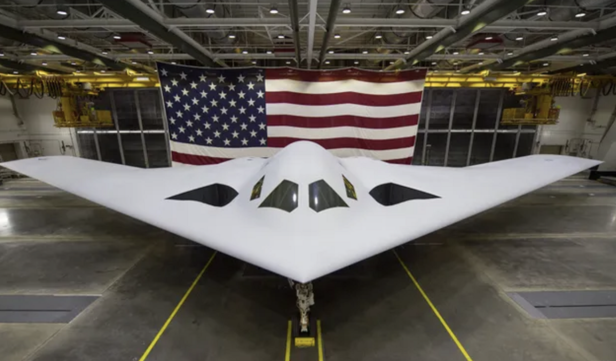  美國B-21隱形轟炸機。 翻攝自 騰訊網 3号视频 