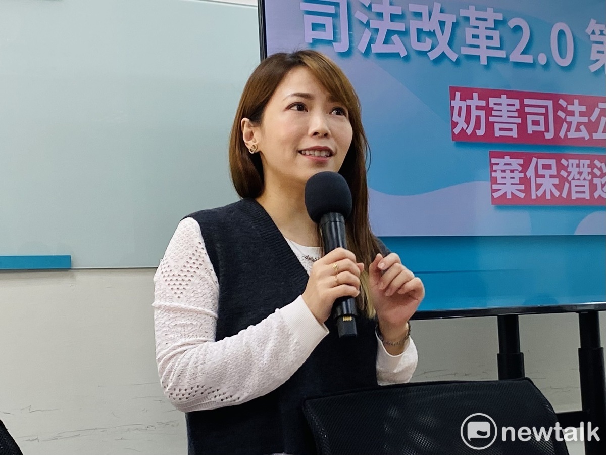  民眾黨立法院黨團主任陳智菡。 圖：周煊惠 / 攝（資料照） 