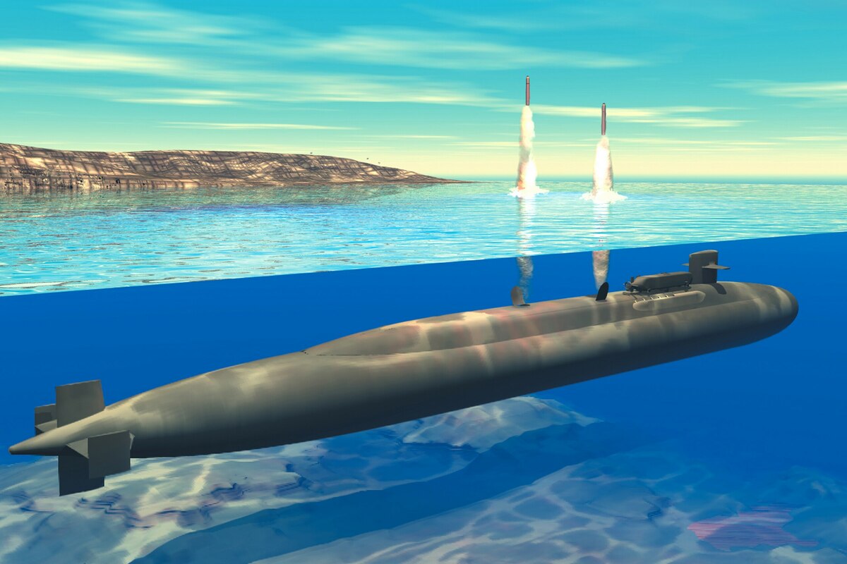  潛射型戰斧示意圖。 圖 : 翻攝自 US NAVY 