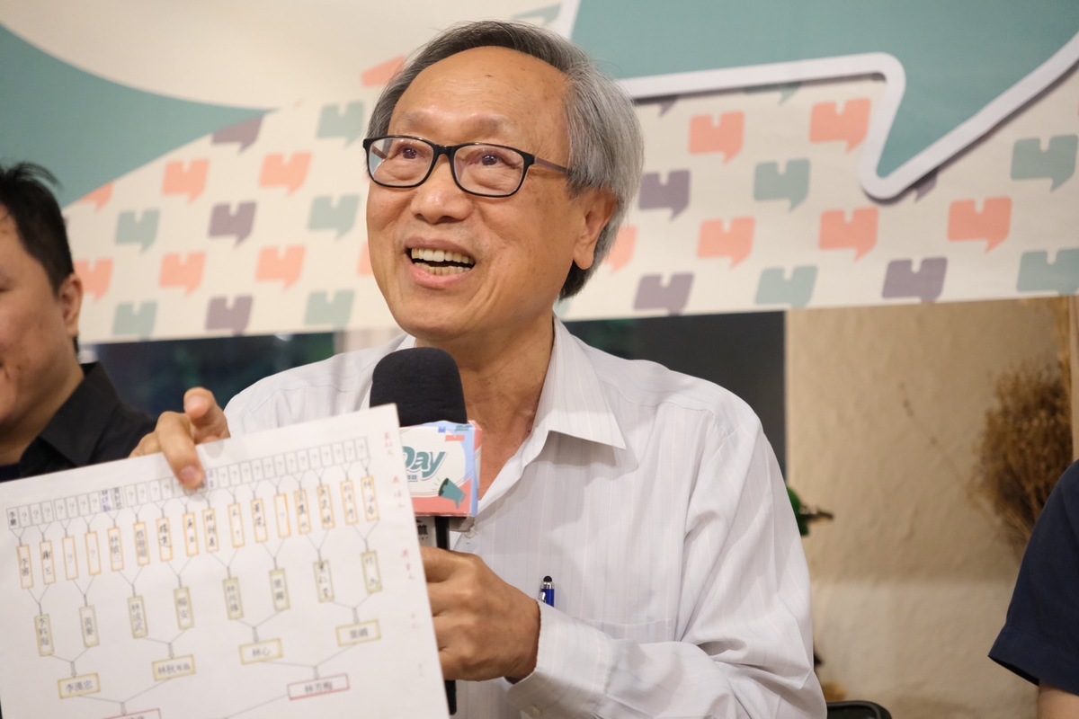 台灣歷史學家及政治評論家李筱峰。   圖：Y’s Day「週三青年日」提供（資料照片）